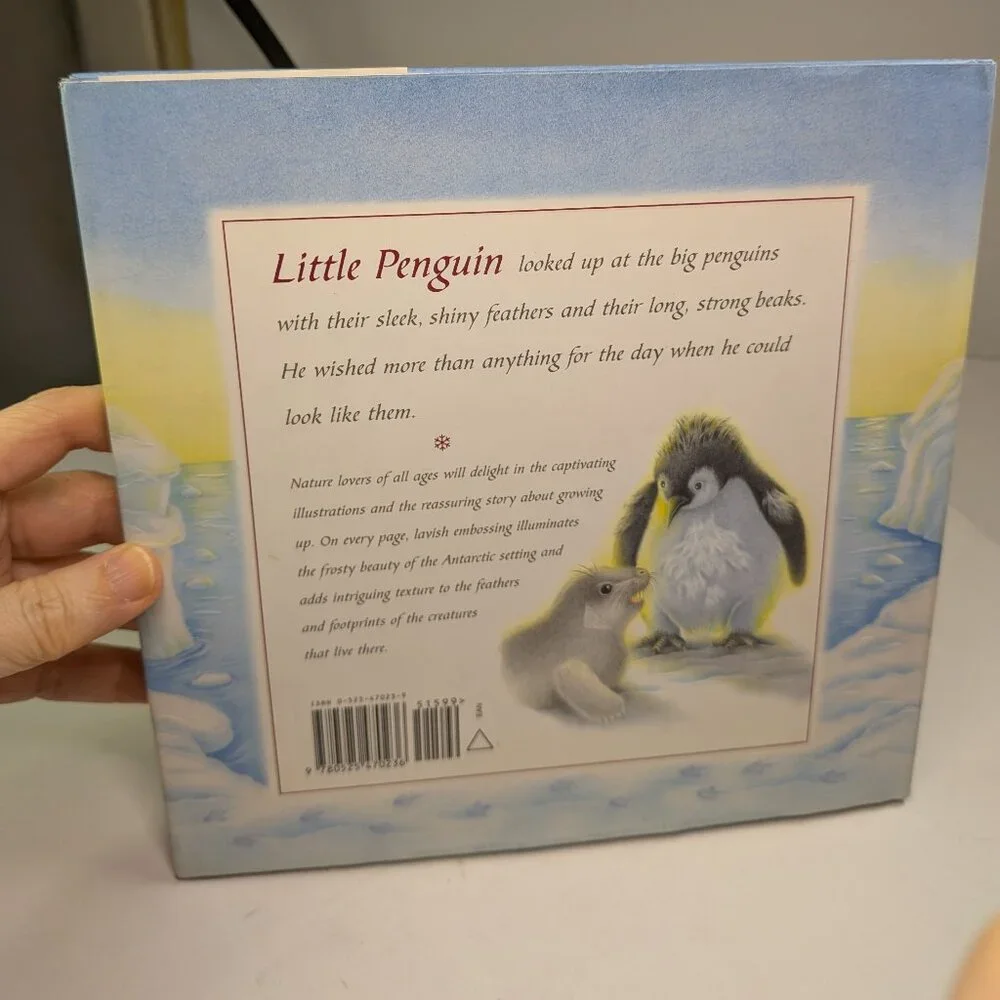 The Little Penguin hardback EMBOSSED book and Audio CD Scholastic
